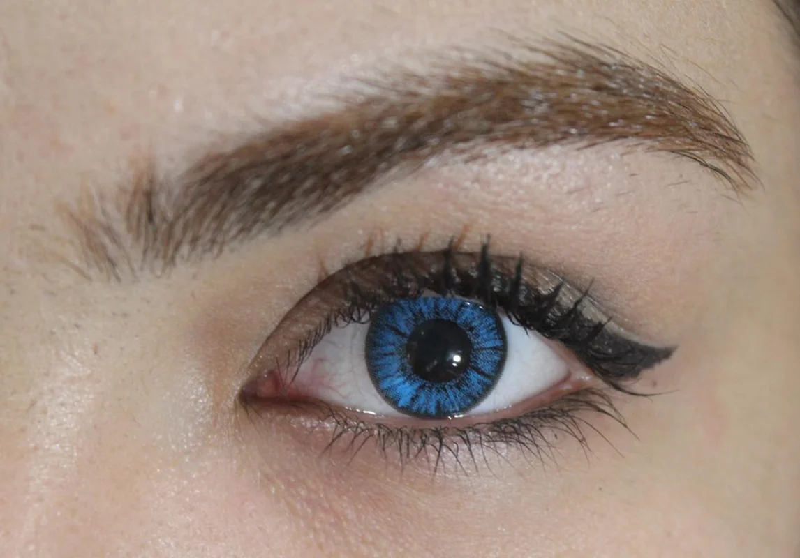 لنز رنگی Magic Eye مدل Dark Blue مجیک لنز آبی تیره