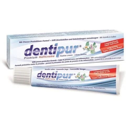 خمیر چسب دندان مصنوعی دنتی پور Dentipur